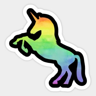 Unicorn unicorns horse horses monoceros gift Sticker